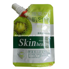 Spout Bag for Facial Mask/Cosmetic Plastic Packaging Bags